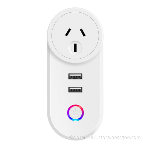 Chaoran Google Home Wireless Remote Control AU Smart Power Socket Plug USB TUYA
